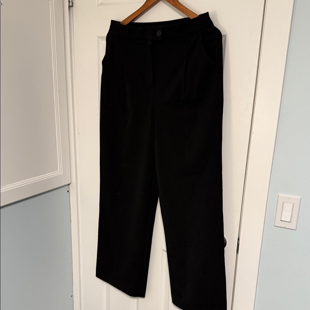 Reitmans Wideleg Black Pants